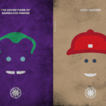 Posters minimalistas do Red Hot Chili Peppers